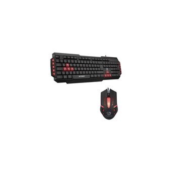 Hytech HKM-58 Ergonomik Siyah Kablolu Klavye Mouse Seti