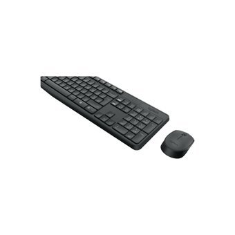 Logitech MK235 Koyu Gri Kablosuz Klavye Mouse Seti