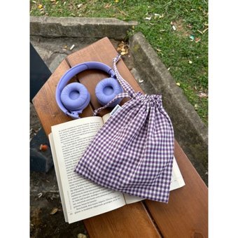 Sumicorn Design Mor Pötikare Desenli Keten Makyaj Çantası