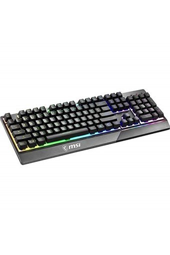 MSI Vigor GK30 Combo Işıklı Ergonomik Siyah Kablolu Klavye Mouse Seti
