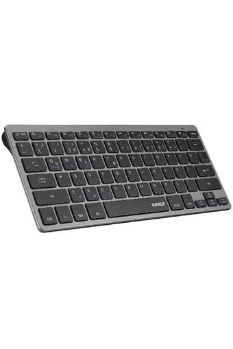 Everest KM-BT803 Gri Kablosuz Klavye Mouse Seti