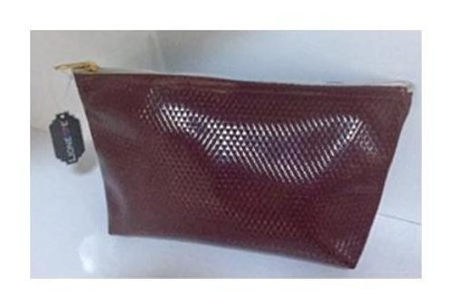 Tarko No:4410 Kahverengi Desenli Tekstil Makyaj Çantası