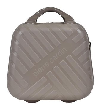 Pierre Cardin PC1960 Bej Düz ABS Çok Gözlü Makyaj Çantası