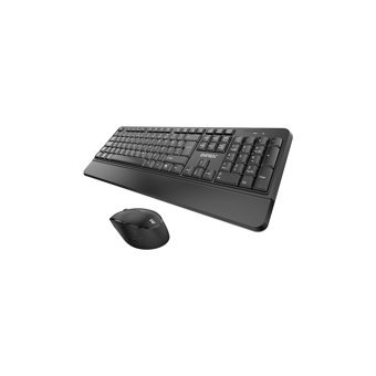 Everest KM-6176 Siyah Kablosuz Klavye Mouse Seti