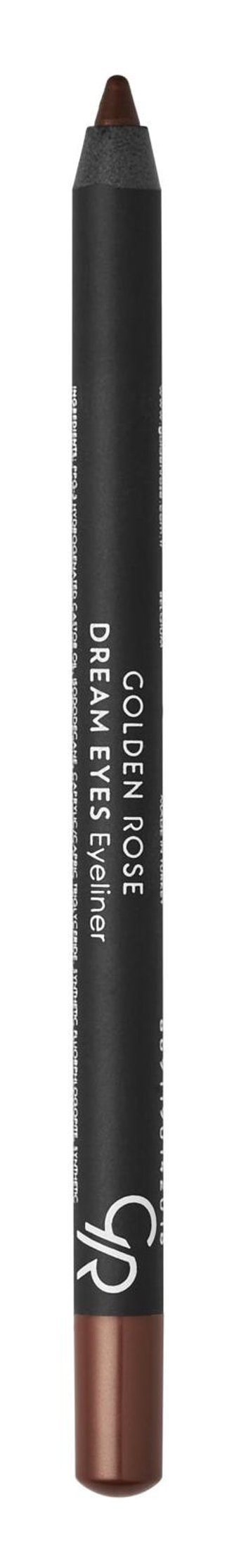 Golden Rose No:409 Mat Kahverengi Göz Kalemi