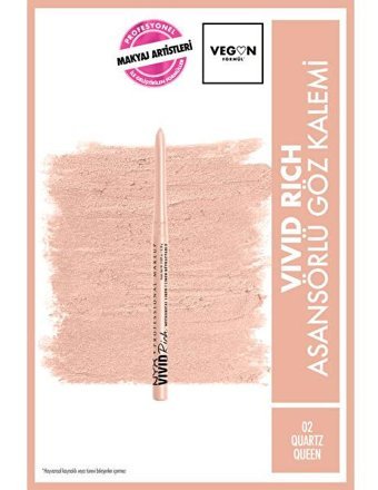 Nyx No:02 Asansörlü Mat Quartz Queen Göz Kalemi