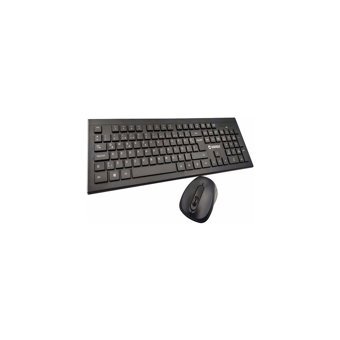 Everest KM-9675 Siyah Kablosuz Klavye Mouse Seti