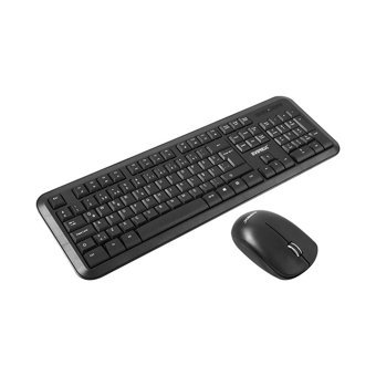 Everest KM-8100 Siyah Kablosuz Klavye Mouse Seti