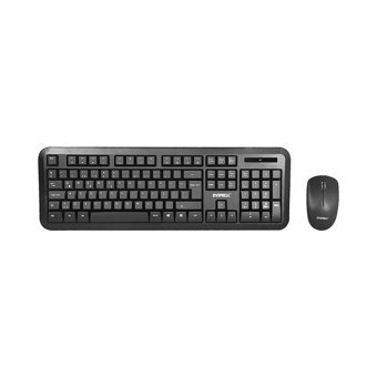 Everest KM-8100 Siyah Kablosuz Klavye Mouse Seti