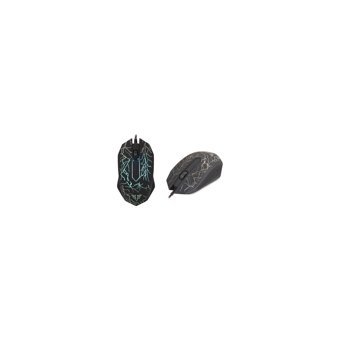 Everest KMX-88 Işıklı Ergonomik Siyah Kablolu Klavye Mouse Seti