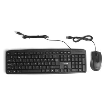 Dark DK-AC-KM1040F Siyah Kablolu Klavye Mouse Seti