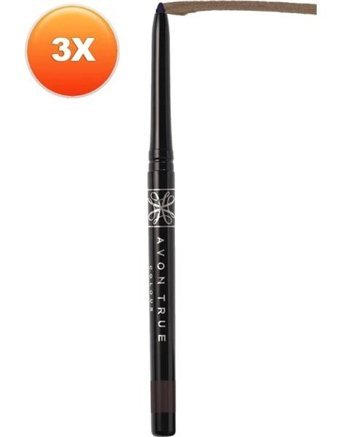 Avon Diamonds Asansörlü Metalik Brown Sugar Göz Kalemi 3 Adet