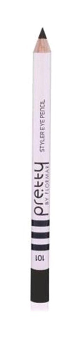 Pretty By Flormar No:101 Mat Siyah Göz Kalemi
