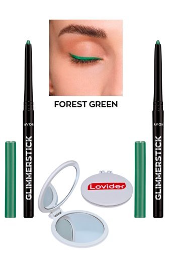 Avon Asansörlü Metalik Forest Green Göz Kalemi 2 Adet