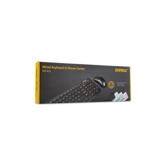 Everest KM-01K Pembe Kablolu Klavye Mouse Seti