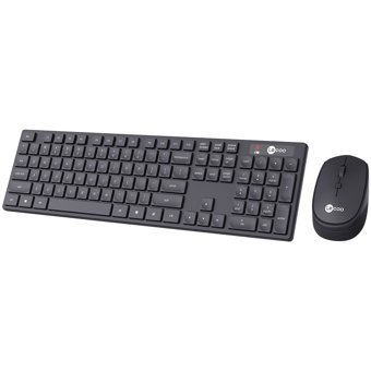 Lenovo Lecoo KM2001 Siyah Kablosuz Klavye Mouse Seti