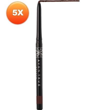Avon Asansörlü Metalik Cosmic Brown Göz Kalemi 5 Adet
