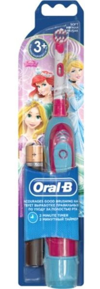 Oral-B Princess Yumuşak U Şarjlı Çocuk Diş Fırçası Bordo-Mavi