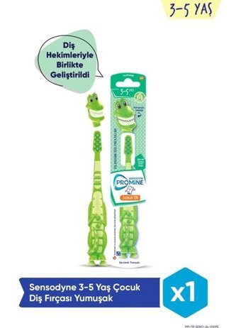 Sensodyne Promine Yumuşak U Manuel Bebek Diş Fırçası Yeşil