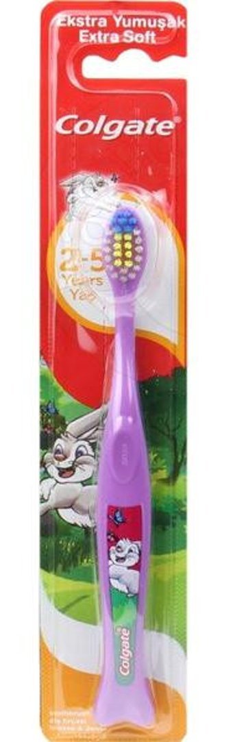 Colgate Ekstra Yumuşak U Manuel Çocuk Diş Fırçası Mor