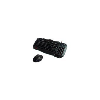 Rampage KM-R1 Ergonomik Siyah Kablolu Klavye Mouse Seti