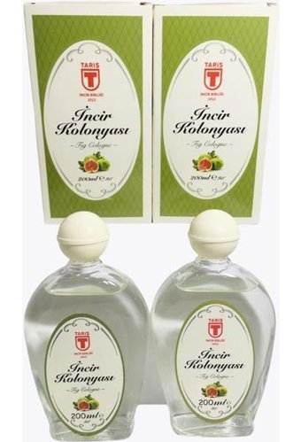 Tariş Dökme İncir Cam Şişe Kolonya 2x200 ml