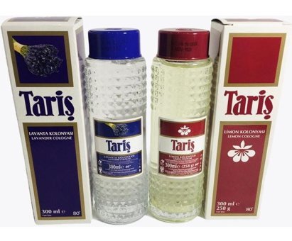 Tariş Lavanta-Limon Cam Şişe Kolonya 2x300 ml