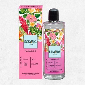 Sekoya İlkbahar Cam Şişe Kolonya 250 ml