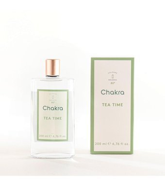 Chakra Tea Time Cam Şişe Kolonya 200 ml