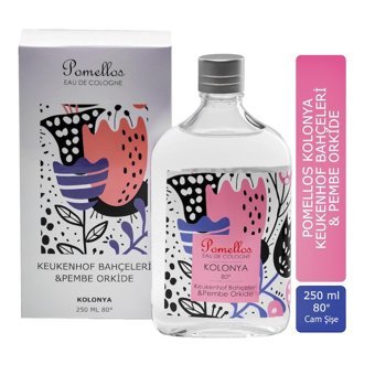 Pomellos Keukenhof Bahçeleri Orkide Cam Şişe Kolonya 250 ml