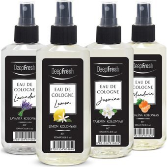 Deep Fresh Kolonya 4x100 ml