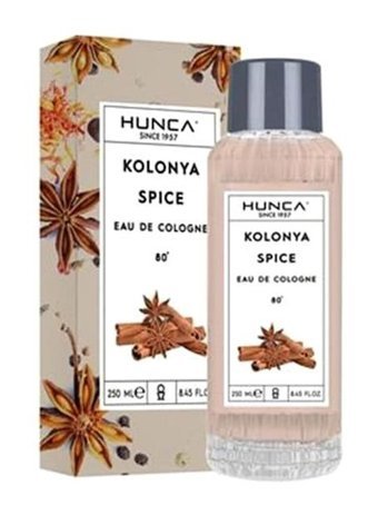 Hunca Care Tarçın Cam Şişe Kolonya 250 ml
