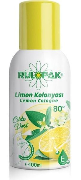 Rulopak Limon Kolonya 100 ml