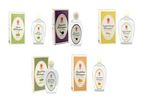 Tariş Cam Şişe Kolonya 5x200 ml