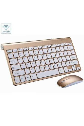 Samsung Galaxy Tab S7 Gold Kablosuz Klavye Mouse Seti