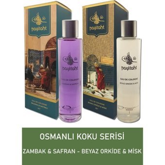 Payitaht Osmanlı Koku Serisi Cam Şişe Kolonya 2x200 ml