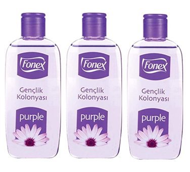 Fonex Purple Kolonya 3x160 ml