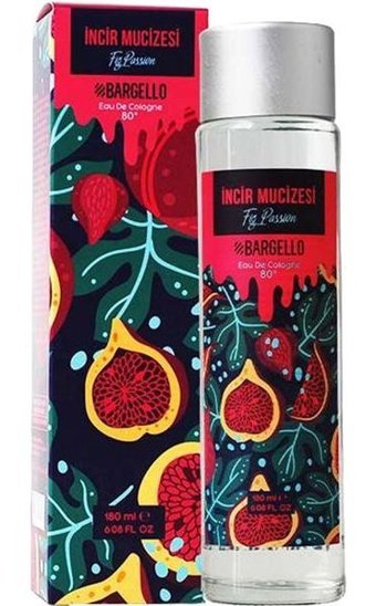 Bargello İncir Cam Şişe Kolonya 180 ml
