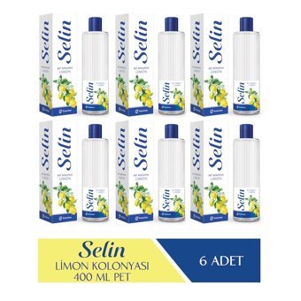 Selin Limon Kolonya 6x400 ml