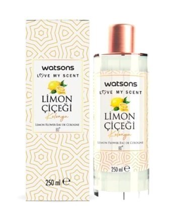 Watsons Limon Çiçeği Cam Şişe Kolonya 250 ml