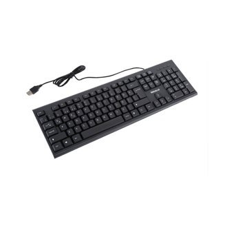 Wozlo WZ-KT804 Ergonomik Siyah Kablolu Klavye Mouse Seti