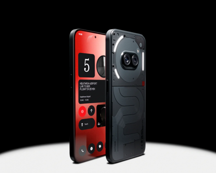 Nothing Phone (2a) 128 GB Hafıza 8 GB Ram 6.7 inç 50 MP Çift Hatlı AMOLED Ekran Android Akıllı Cep Telefonu Siyah