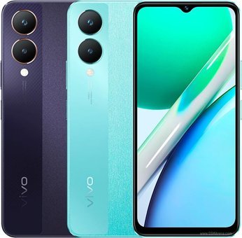 Vivo Y28 128 GB Hafıza 6 GB Ram 6.56 inç 50 MP Çift Hatlı IPS LCD Ekran Android Akıllı Cep Telefonu Turkuaz