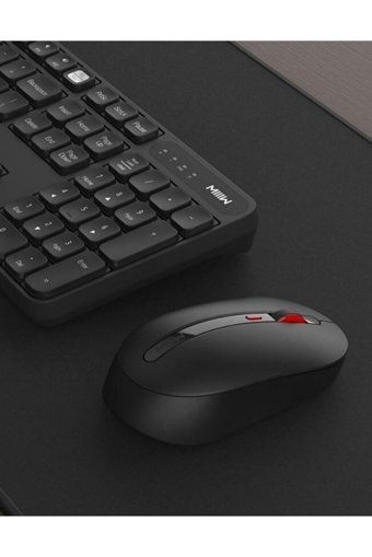 Xiaomi MIIIW Silent Combo Sessiz Ergonomik Beyaz Kablosuz Klavye Mouse Seti