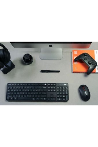 Xiaomi MIIIW Silent Combo Sessiz Ergonomik Beyaz Kablosuz Klavye Mouse Seti