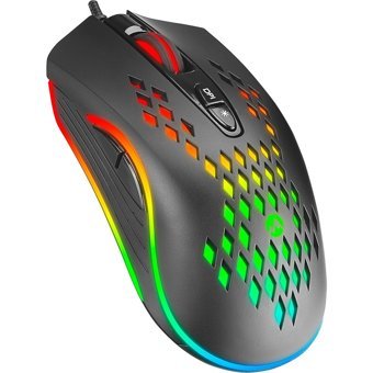 Rampage SM-G07 METAFOR Işıklı Ergonomik Siyah Kablolu Klavye Mouse Seti