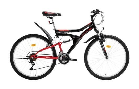 Bisan Mts 4300 24 Jant 21 Vites Dağ Bisikleti Kırmızı