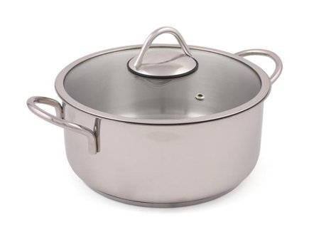 Davet 24 cm Paslanmaz Çelik Derin Tencere