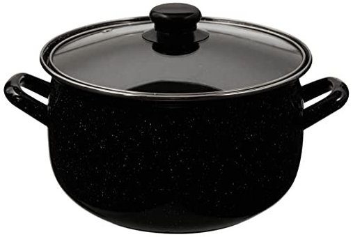 Taşev Midnight Dalmaçya 22 cm Granit Derin Tencere