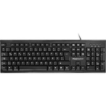 Polosmart PSK01-PSWM03 Siyah Kablolu Klavye Mouse Seti